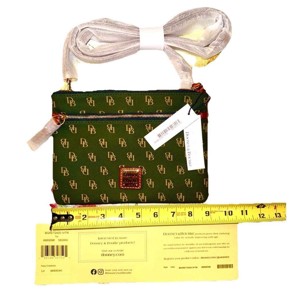 Dooney & Bourke Olive Monogram Crossbody Bag
